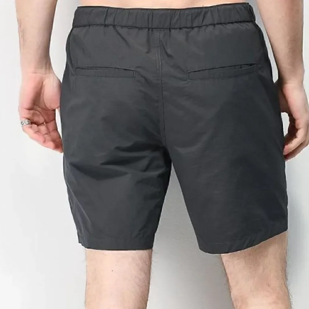 Empyre Dixon Grey Elastic Waist Swim Trunks